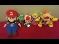 Reviews Mario Party 5 Plush Set Deluxe 12inch Mario Yoshi Toad Peach Bowser