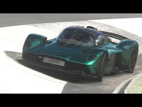 Thumbnail for Aston Martin Valkyrie vs Bugatti Tourbillon at Nurburgring Nordschleife Supercar Track Day by Aston Martin