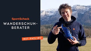 SportScheck Wanderschuhberater mit Outdoor-Profi Philipp Reiter | Finde den perfekten Wanderschuh