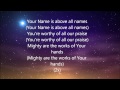 Vashawn Mitchell - Worship Medley (Lyrics)