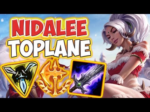 FULL AD NIDALEE TOPLANE! | Off-Meta High Elo Gameplay