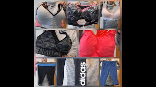 Balík 78/26 – 3 kg dámské legíny + sportovní podprsenky, první jakost, mix velikostí