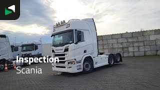 Scania R660 R 6X2 WB315! Full-Air Retarder 2xTanks Leder Good Tyres! cabeza tractora | Imagen 4 - Autoline