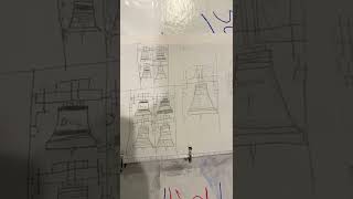 I drew the Notre Dame bells.