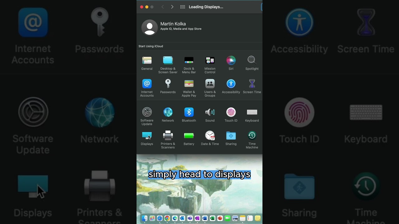 How to Scale Display on Mac