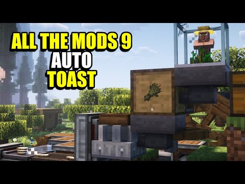 Ep2 Auto Toast - Minecraft All The Mods 9 Modpack