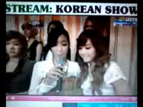 SNSD Music Bank 102111 Before on stage