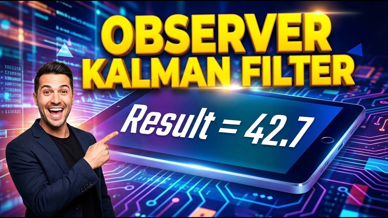 Observer Kalman Filter Interactive Calculator