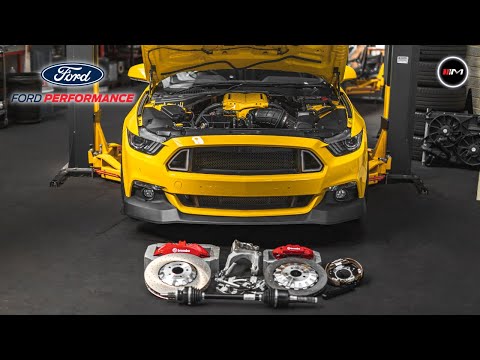 Ford Performance GT350R Brake Kit Install - Supercharged Mustang GT