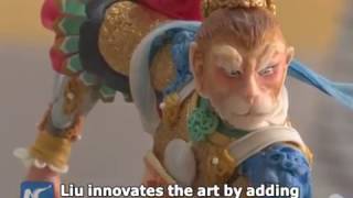 Chinese artist makes lifelike dough figurines