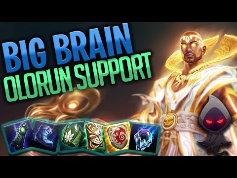 I BIG BRAINED OLORUN SUPPORT - SMITE