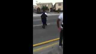 L.A. Niggas Gettin Turnt to that Lil B (BITCH MOB!)