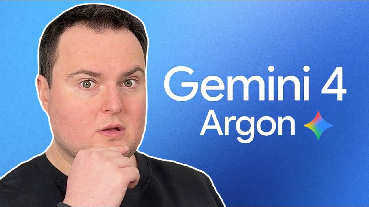 Gemini 4 Argon Is INSANE – Hands-On With Google’s New Model!
