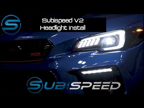Subispeed V2 Headlight Install Guide