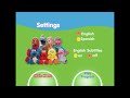 Sesame Beginnings Exploring Together DVD Menu Walkthrough