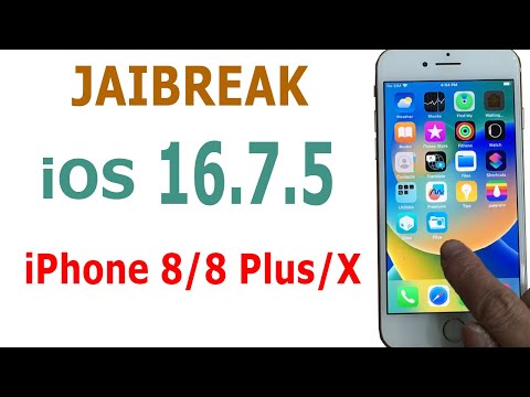 How to Jailbreak iOS 16.7.5 on iPhone 8/8 Plus/X without USB