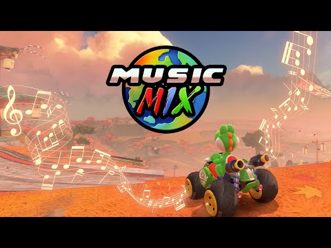 Mario Kart World Music Mix 🛣️🎵 No SFX [1 hour]