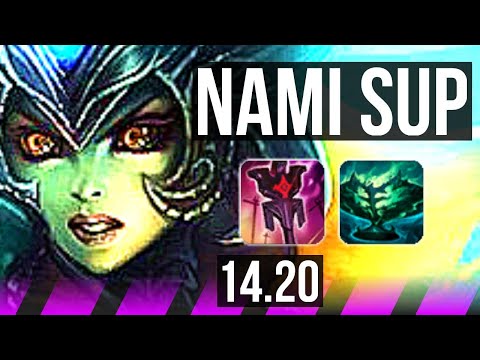 NAMI & Lucian vs LISSANDRA & Karthus (SUP) | 3/2/17 | EUW Master | 14.20