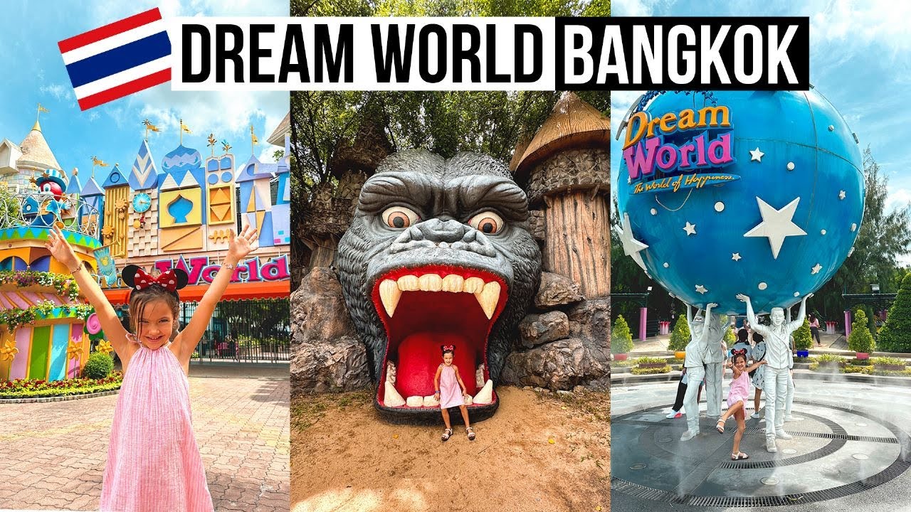 A family immerses in a day trip at Dream World!
