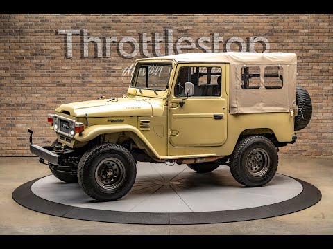 1982 Toyota Land Cruiser FJ40 (CC-2058321) for sale in Elkhart Lake, Wisconsin