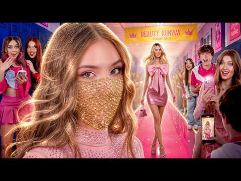 Mystery Girl Hides Her Identity at School! I Transformed My Entire Look