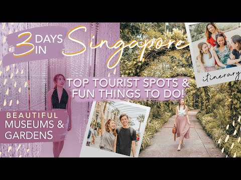 SINGAPORE Travel Vlog 🇸🇬 Top Tourist Places to Visit & Things to Do! (3-Day Itinerary)| Sophie Ramos Video