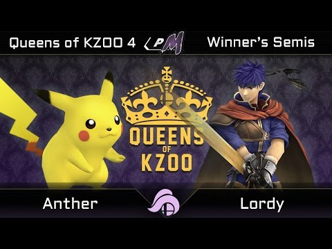 Queens of Kzoo IV Project M Winners Semis - Anther (Pikachu) vs. Lordy (Ike)