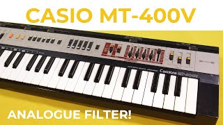 Video thumbnail for Casio MT-400V Casiotone keyboard by Alfonse