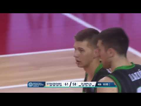 Luka Šamanić - vrhunci tekme proti SIG Strasbourgu