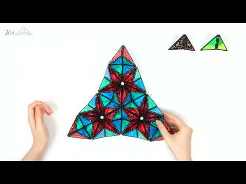 TOSY Magnet Pyramid: How to create various designs from one basic shape (Tutorial)