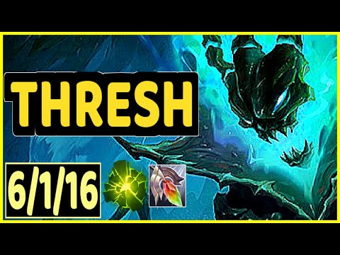 THRESH VS VEIGAR - 6/1/16 KDA SUPPORT GAMEPLAY