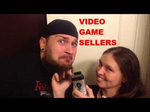 VIDEO GAME SELLERS EP. 88 - SHAVE MY BEARD CHALLENGE | Scottsquatch