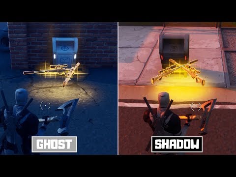 Deliver Legendary Weapons to SHADOW Dropboxes (2)! Deliver Legendary Weapons to GHOST Dropboxes (2)!