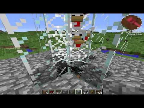 Hähnchenbraterei (vollautomatische Farm) - Ei bis gebratene Einlagerung in eine Truhe - Tutorial