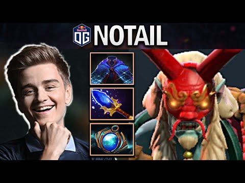 OG.NOTAIL GRIMSTROKE WITH AGHANIMS - DOTA 2 7.25 GAMEPLAY