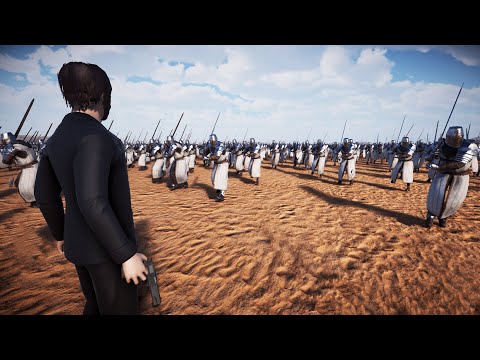 25 John Wick Vs 1.5 Million Heavy Knights  | Ultimate Epic Battle Simulator 2 | UEBS2
