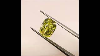 2.49ct GIA fancy yellow