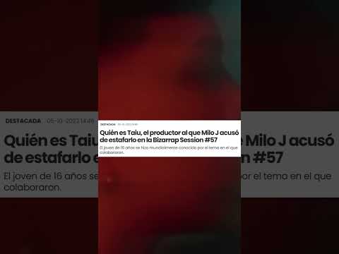 MILO J RECUPERA LOS DERECHOS DE RARA VEZ #raravez  #miloj  #taiu #trapargentina #music