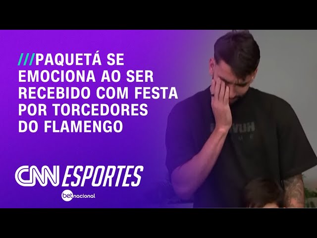 Paquetá se emociona em chegada ao Rio: "Eu precisava do Flamengo" | CNN NOVO DIA