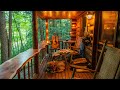 Peaceful Log Cabin Adventure with my Dog