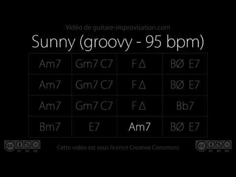 Sunny (95 bpm - groovy) : Backing Track