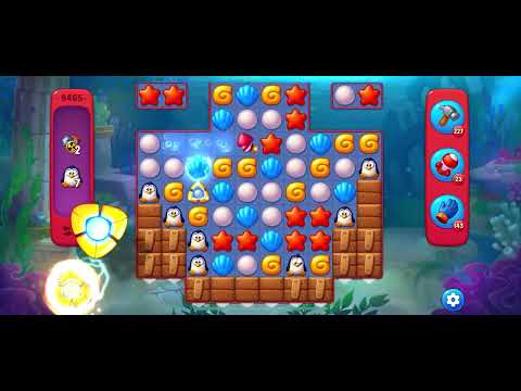 Fishdom Hard level 9465 no boosters フィッシュダム