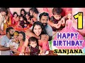 Sanjana 1st Birthday Celebration Daughter Turns One Birthday Vlog