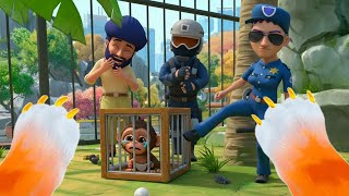 PASSEI 24 HORAS PROTEGENDO O MACAQUINHO NO I AM MONKEY VR