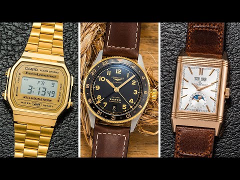 23 Of The BEST Gold Watches From Attainable To Luxury - Gold Tone, Steel & Gold, & Solid Gold