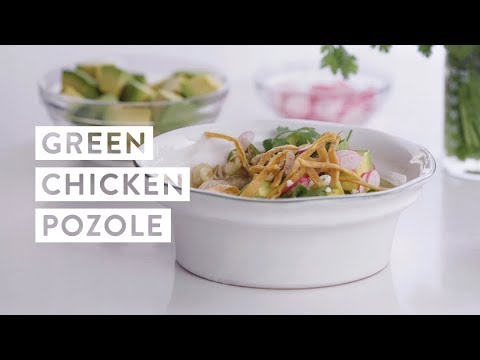 Crockpot Green Chicken Pozole Recipe | goop