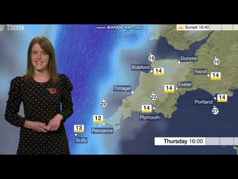 Alex Osbourne - Spotlight weather - (8th November 2018) - HD [60 FPS]