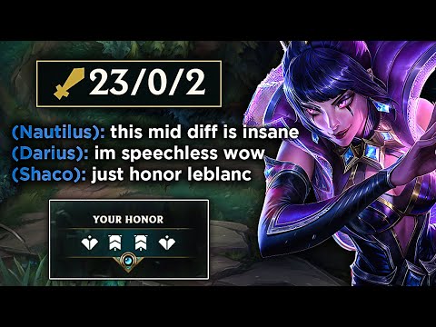 I made Diamond players look like Silver. Leblanc Unleashed