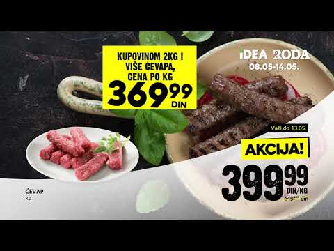 IDEA | Nedeljna ponuda 8-14.05.2020.