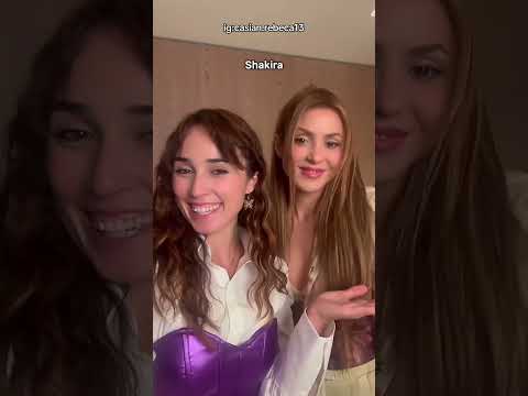 ANDRA GOGAN SE ÎNTÂLNEȘTE CU SHAKIRA#foryou #foryoupage #xyzabc #tiktokromania #fyp